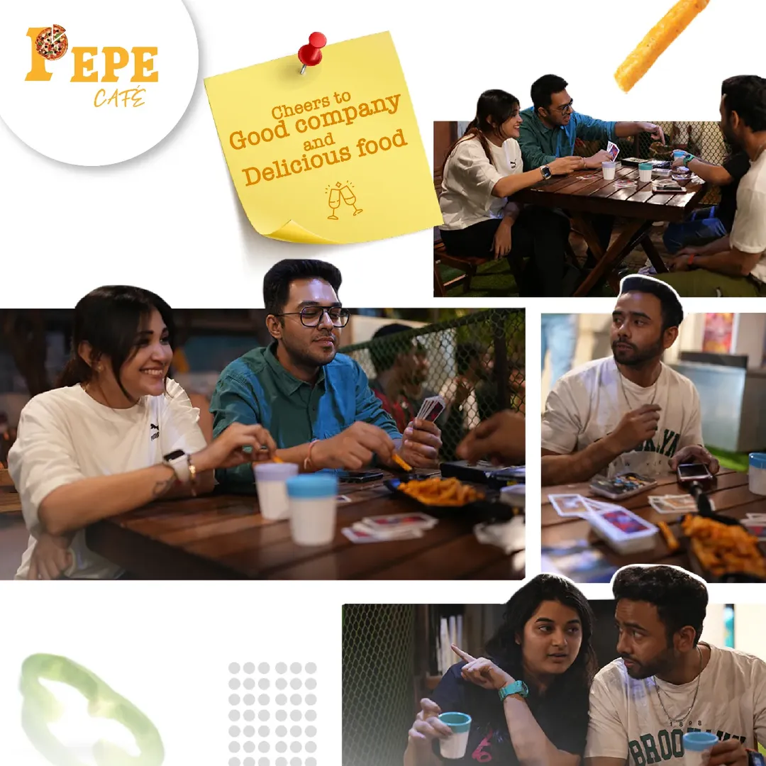 Friends at Pepe Café